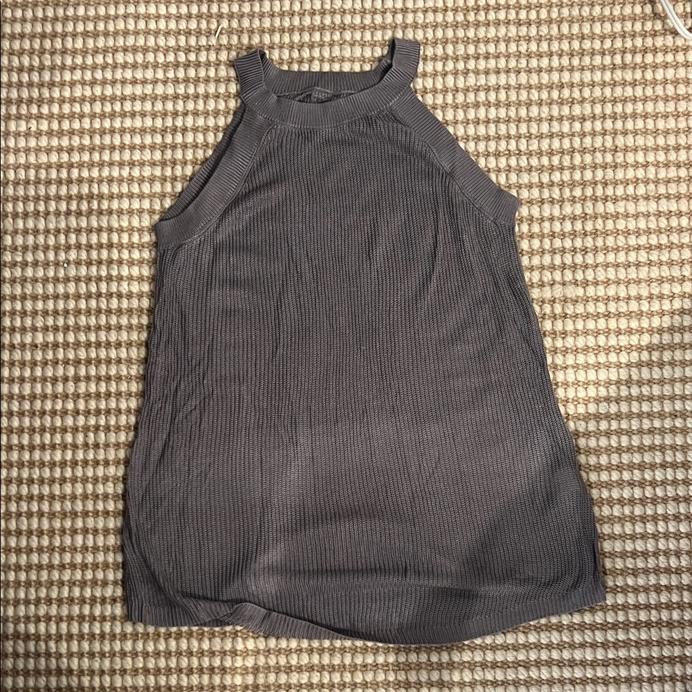 Source Unknown Charcoal Tank Top